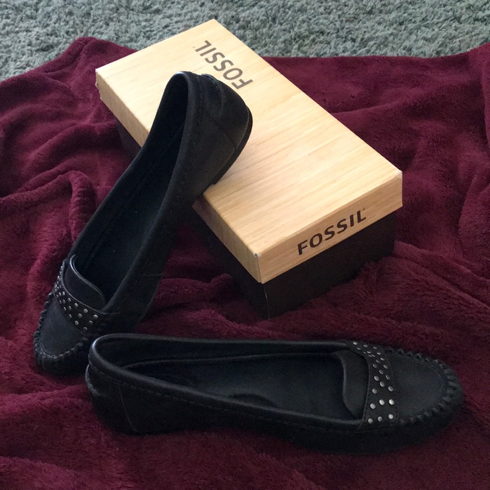 Fossil Studded Flat